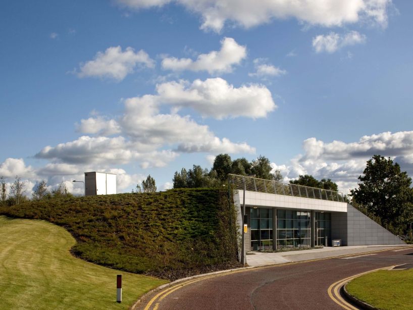 The original site for the RPU at Preston was to have been in a courtyard in the centre of the hospital.