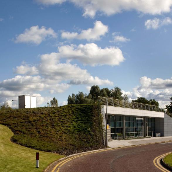 The original site for the RPU at Preston was to have been in a courtyard in the centre of the hospital.