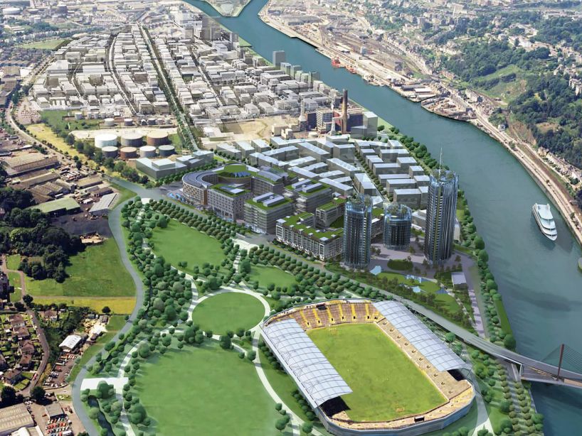 STW have been working on the Cork South Docklands project since 2003. Representing major landowners in the area and collaborating with Cork City Council, we prepared an initial masterplan for three urban quarters.