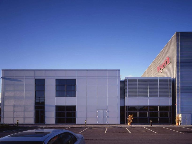 Wyeth Pharmaceutical required a warehouse and distribution centre for the Irish Market.