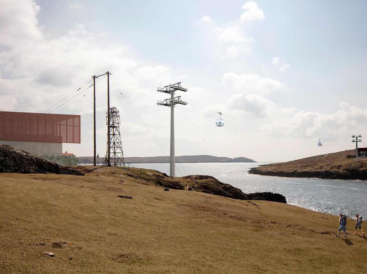 Renewal of Ireland's only cable car, connecting Dursey Island to the Beara Peninsula in west County Cork for Cork County Council.