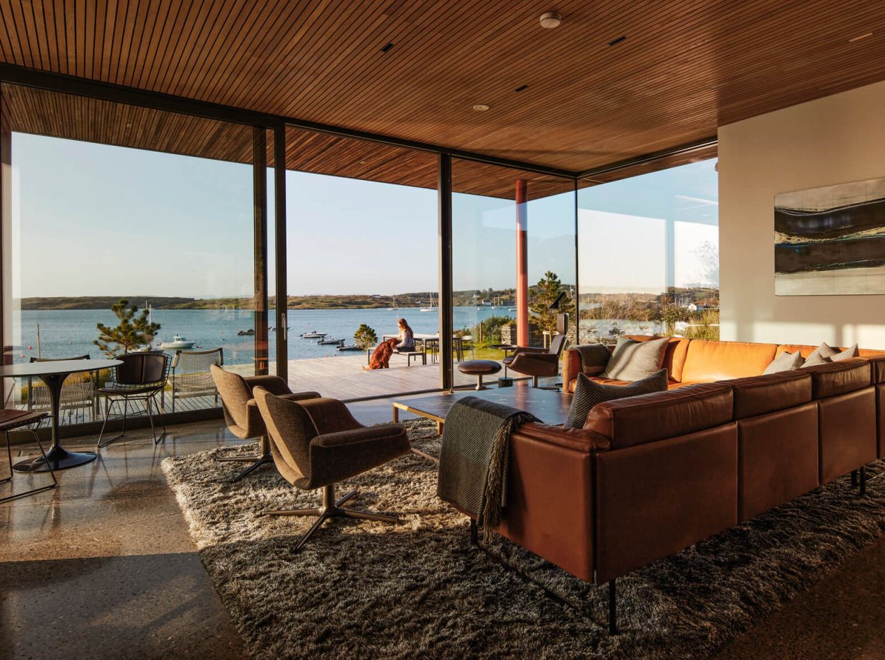 O'Hare House, a private house in County Cork by Scott Tallon Walker Architects.