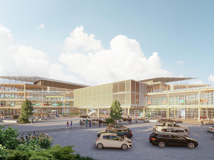 Bon Secours Limerick Hospital, for the Bon Secours Health System, by Scott Tallon Walker Architects.