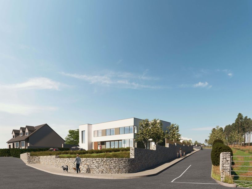 Portmarnock Houses, private houses in County Dublin by Scott Tallon Walker Architects.