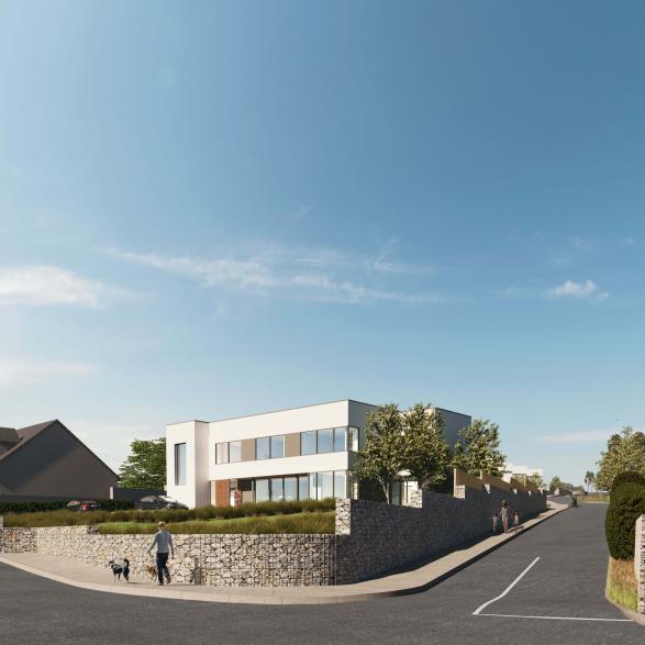 Portmarnock Houses, private houses in County Dublin by Scott Tallon Walker Architects.