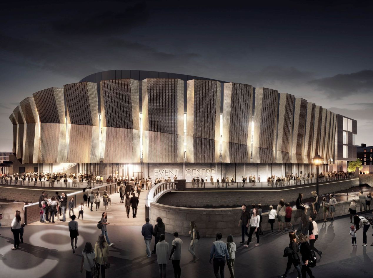 The need for a large-scale entertainment venue for the Munster region, dictated that the building be treated as a prominent civic building.