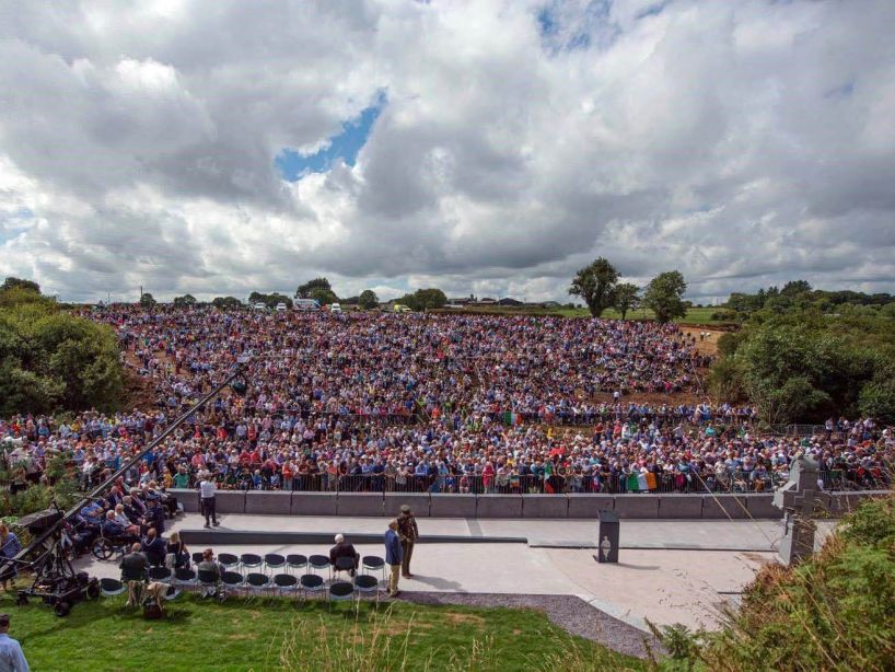 B&eacute;al na Bl&aacute;th Centenary Project, designed in collaboration with Cork County Council CPIU Architects and Professor Finola O'Kane, delivers an unbiased interpretation of Michael Collins' death, maximising accessibility and safety for daily visitors and commemorative crowds alike. The project was designed and built in time for the centenary of Michael Collins&rsquo; death and a State-led commemoration event at the site on 22nd August 2022.