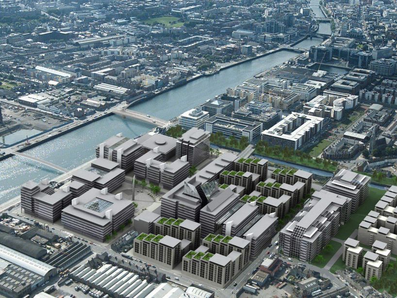 Spencer Dock is a 11.7 hectare site in Dublin&rsquo;s north docklands, which was masterplanned by STW to accommodate a mix of commercial and residential uses.