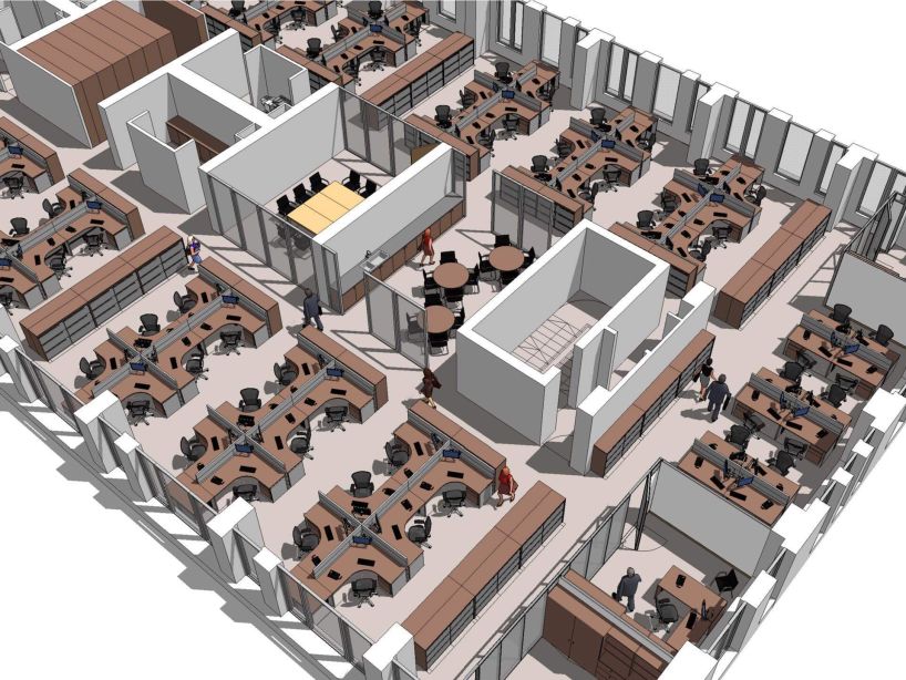 STW were commissioned to provide a high quality fit-out and interior design service for McCann FitzGerald Solicitors.