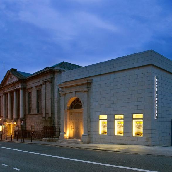 The Gate Theatre was founded in 1928 by Hilton Edwards and M&iacute;cheal MacLiamm&oacute;r to offer Dublin audiences an introduction to avant-garde theatre as well as classics from the modern Irish repertoire.