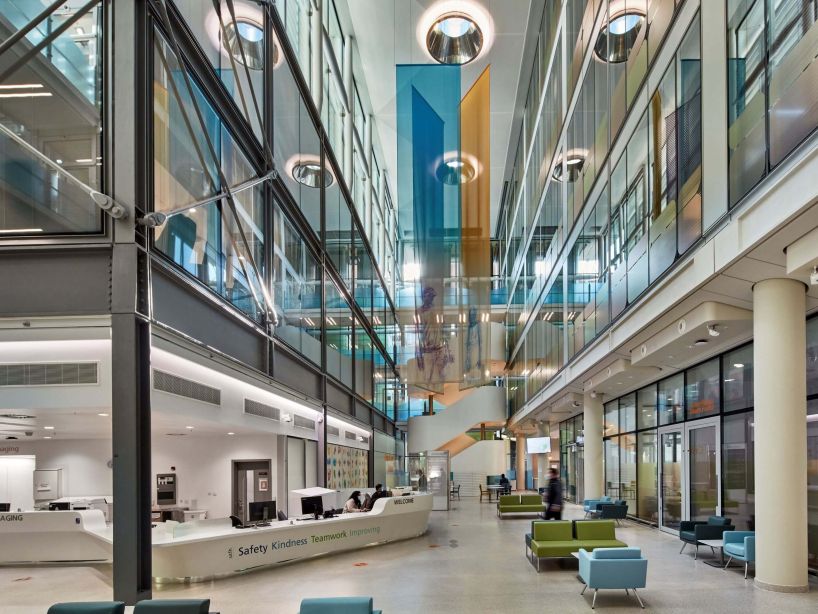 Scott Tallon Walker Architects designed the University College London Hospital, Grafton Way Building, in association with Edward Williams Architects, housing one of the UK&rsquo;s first Proton Beam Therapy Centres.