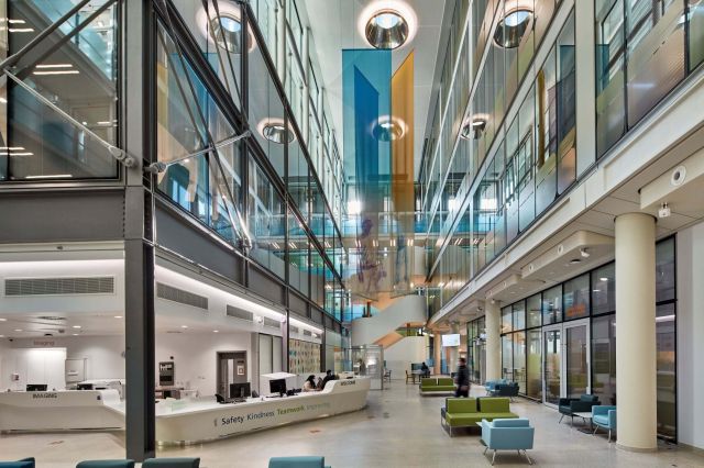 Scott Tallon Walker Architects designed the University College London Hospital, Grafton Way Building, in association with Edward Williams Architects, housing one of the UK&rsquo;s first Proton Beam Therapy Centres.