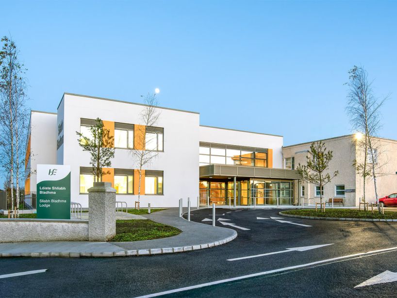 Previously known as St.Vincent's CNU, now renamed to Sliabh Bladhma Lodge, involves a new in-patient unit and potential further refurbishment of the existing facility, provides high-quality, dignified care in a home-like setting. The new Community Nursing Unit brings significant benefits to end-users (residents) and the wider community, primarily by improving the quality, standards, and capacity of care for older people.
