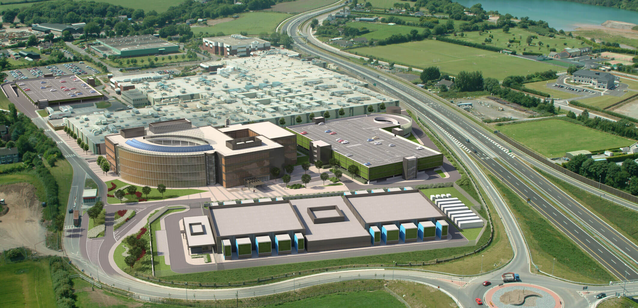 EMC Ireland/ Dell Data Centre and Offices Masterplan