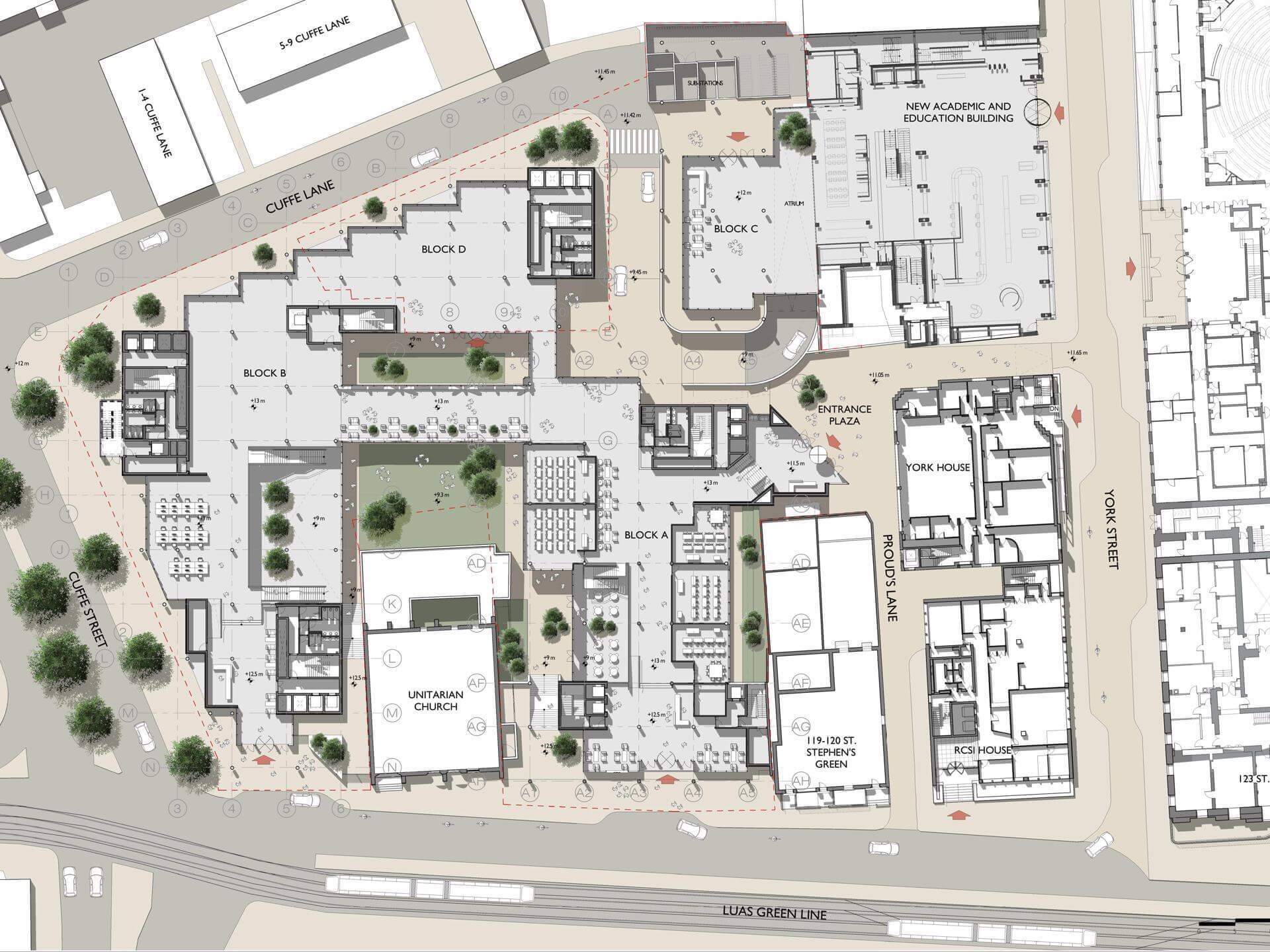Royal College of Surgeons Masterplan